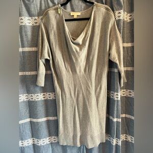 Michael Kors gray sweater dress Medium